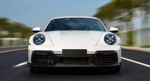 Nuova <span class=keywords><strong>911</strong></span> 992 Turbo S Dry Carbon Body Body Bumper anteriore Body Kit-imbullonatura universale 1 anno di garanzia - Product Image 6