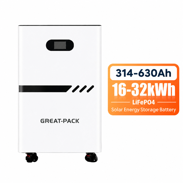 16kwh LFP Battery Pack With Roller Floor Standing 51.2v 314ah 350ah 400ah 560ah 630ah Floor Type Movable Lithium Battery