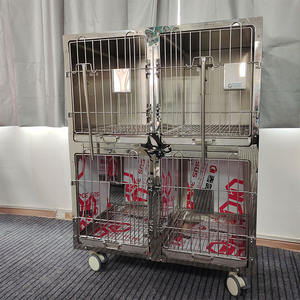 Hochwertiger Edelstahl Tierklinik Veterinär käfig Haustier Tier käfig für Veterinär krankenhaus/Klinik - Product Image 2