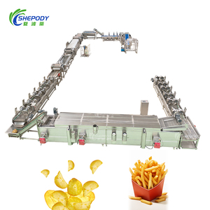 Shepody hoàn toàn tự động khoai tây chiên dòng/máy móc để làm cho khoai tây chiên làm cho dòng hoàn chỉnh bán tự động - Product Image 1