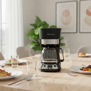 <span class=keywords><strong>Cafetera</strong></span> de Goteo <span class=keywords><strong>Semiautomática</strong></span> de Gran Capacidad (12 Tazas), 900W de Potencia, Función Mantener Caliente, Antigoteo, para Hotel, Comercial y Hogar - Product Image 6
