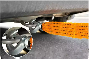 Câble de <span class=keywords><strong>remorquage</strong></span> de voiture robuste de 4M, 5 tonnes, pour sangle, crochets de récupération sur route, câbles de <span class=keywords><strong>remorquage</strong></span> de remorque, câble de treuil, ceinture de Traction de voiture - Product Image 5