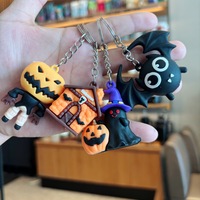 Porte-clés pendentif en PVC pour Halloween 2026, petite figurine de dessin animé 3D, modèle 293