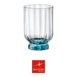 Florian Blue Glass DOF 37.5 cl H 11.3 cm Ø 7.8 cm Bormioli Rocco - Product Image 4