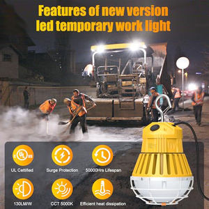 Guirlande lumineuse LED de Noël, éclairage industriel, camping, éclairage temporaire de chantier, éclairage de construction, luminaire extérieur - Product Image 3