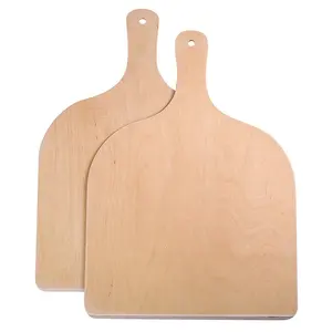 Thớt Nướng Bánh <span class=keywords><strong>Pizza</strong></span> Và Bánh Mì Cao Cấp Tự Làm Đồ Vét Bột <span class=keywords><strong>Pizza</strong></span> Lớn <span class=keywords><strong>12</strong></span> Inch Vỏ <span class=keywords><strong>Pizza</strong></span> Bằng Gỗ Tự Nhiên - Product Image 6