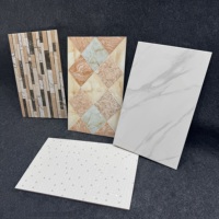 Prix bas 250*400mm Carrelage mural à fleurs décoratives pour salle de bain et mur de cuisine