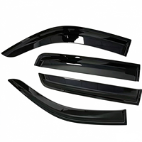 Garniture de phare avant, cache de feux arrière, protection de seuil de porte extérieur, pare-pluie de vitre pour Toyota Hilux Travo 2025+