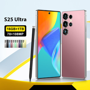 Smartphone S25 Ultra Version Globale 4 128 Go Anglais Double SIM 7,3 Pouces Android 14 Octa Core 2K 144Hz Appareil Photo 108MP - Product Image 5