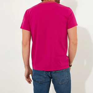 เสื้อยืดคอกลมผู้ชาย ผ้าเจอร์ซีย์พิมพ์ลาย 100% ผ้าฝ้าย รับสกรีนโลโก้ ระบายอากาศได้ดี เป็นมิตรกับสิ่งแวดล้อม แขนสั้น ขายส่ง มีสินค้าในสต็อก - Product Image 3