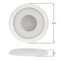 Lumière LED intérieure pour camping-car, style européen, blanche, DC 12V-24V, super lumineuse, 25,2 W, avec 3 ans de garantie, éclairage de plafond pour camping-car