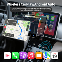 Adaptateur Grandnavi sans fil CarPlay et Android Auto pour systèmes de voiture filaires d'origine avec écran tactile et commande par bouton sur le volant