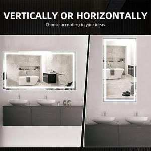 Modern Design <strong>Wall</strong> Mounted CE Approved <strong>Rectangle</strong> LED Bathroom <strong>Mirror</strong> - Product Image 6
