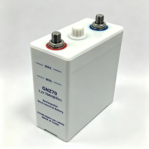 GNZ70 IEC60623แบตเตอรี่อัลคาไลน์นิกเกิลแคดเมียม (NiCd) 70AH 1.2V แบบชาร์จไฟได้ KPM70ปานกลาง - Product Image 3