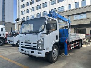 उच्च गुणवत्ता isu 6-पहिया क्रेन ट्रक सबसे अधिक बिकने वाला 3-टन 5-टन ट्रक घुड़सवार क्रेन - Product Image 4