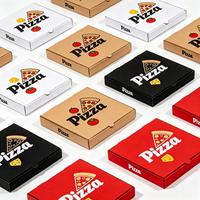 Boîte d'emballage alimentaire personnalisée en papier kraft de qualité alimentaire pour la livraison de repas rapides, de hamburgers, de poulet frit et de frites pour restaurants à emporter