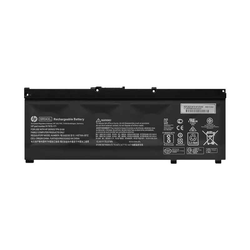 Laptop battery for hp SPH SR04XL TPN-Q194 TPN-C133 TPN-C134 TPN-C142 TPN-C144 Zhan 99 G1 HP OMEN 15-dc0009TX HP OMEN 15-dc0011TX