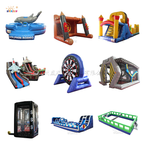 Winsun sân chơi ngoài trời chuyên nghiệp Inflatable công viên chủ đề trò chơi lớn cực Inflatable trở ngại khóa học - Product Image 5