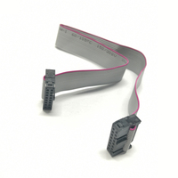 2,54mm 6/10/12/14/16/20 Pin-Kabel IDC-Flach band kabel Stecker-Buchse-Stromkabel