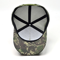 Topi Kamuflase Dengan Bordir Logo Kustom, Topi Trucker Camo, Topi Memancing Pria, Topi Berburu Outdoor, Kamuflase Bionik Hutan