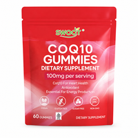 Aangepaste COQ10 Gummies Antioxidanten Gezondheidssupplementen voor Volwassenen Fruit Smaak Hartgezondheid Natuurlijk & Glutenvrij
