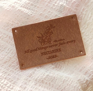 Biểu Tượng Tùy Chỉnh Dập Nổi Tổng Hợp <span class=keywords><strong>PU</strong></span> Kim Loại Giả Da Nhãn Vá Cho Quần Jean May Quần Áo Hat Túi Xách - Product Image 5