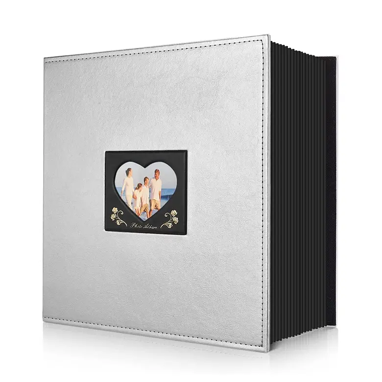 थोक बच्चे फोटो एलबम 4x6 अतिरिक्त बड़ी क्षमता चमड़े के कवर परिवार शादी के फोटो एलबम खड़ी क्षैतिज 4X6 फोटो एलबम