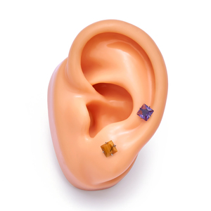 <span class=keywords><strong>Orecchini</strong></span> a Perno in Titanio G23 16G, Piercing <span class=keywords><strong>per</strong></span> Cartilagine, <span class=keywords><strong>Trago</strong></span>, Conca, Elica, Labbra, Gioielli <span class=keywords><strong>per</strong></span> il Corpo - Product Image 3