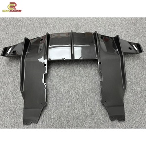 Ryft Style Dry Carbon Fiber Rear <b>Diffuser</b> <b>for</b> Mclaren 720S 2015-2018 Carbon Rear Lip <b>Car</b> Body Kits Parts Auto Accessories - Product Image 4