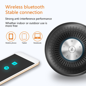 S60 USB-C Conference Speakerphone, 4-<b>Mic</b> 360. Voice Pickup With Noise Cancellation for Home Office and MoertekS60 4-<b>Mic</b> - Product Image 2