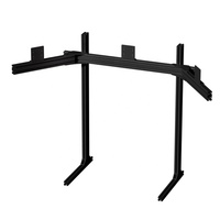 Châssis de cockpit de simulation de course en aluminium de qualité supérieure avec support de base de pédale de volant multi-angles pour les joueurs de simulateur de course professionnels