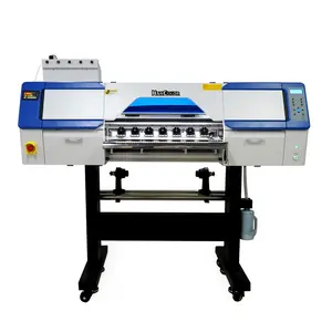 Impresora Dtf de gran formato, máquina de impresión en rollo de 60cm con 4 cabezales i3200, con agitador y secador, proveedor de China