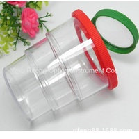 Rifeng Optics Three-Section 40mm Lens Cup Magnifying Glass Toys for Kids Plastic Insect Viewer Telescopic Cup Clear
