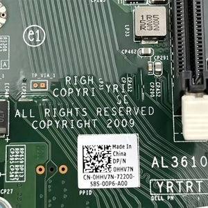 สำหรับ Dell Precision T5810เมนบอร์ดเวิร์กสเตชัน K240Y HHV7N WR1RF 0WR1RF 0HHV7N 0K240Y <span class=keywords><strong>LGA</strong></span> <span class=keywords><strong>2011</strong></span> - Product Image 4