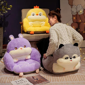 Coussin de chaise en peluche super doux avec rembourrage en coton PP pour lit et canapé Taille personnalisée avec ourson de sécurité pour bébé - Product Image 2