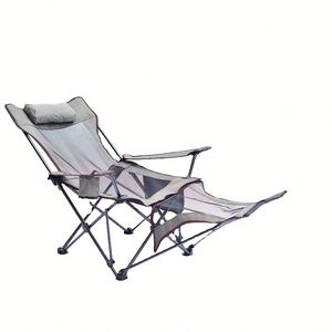 Chaise de plage pliable de haute qualité personnalisée pour la randonnée en plein air, chaises de camping avec pédales - Product Image 1