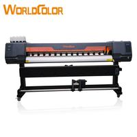 Proveedor Líder Plóter de Impresión Ecosolvente WorldColor de 1.6/1.8m para Lonas, Vinilos y Flex con 1/2 Cabezales F1080/i3200