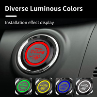 WD22mm 5A tombol tekan logam hitam saklar LED mengunci sendiri/sementara satu klik mulai Mark tombol tekan 1NO1NC
