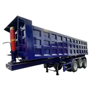 80 tấn phía sau tipper Trailer 3 trục phía sau tipper Trailer bán