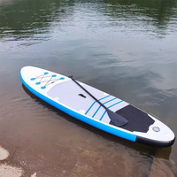 Planche de paddle gonflable en pvc de haute qualité, planche de surf souple avec palmes