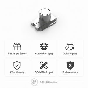 Cabezal de Cerradura Móvil Moderno de Aleación de Zinc para <span class=keywords><strong>Mecanismo</strong></span> de Bloqueo de Ventanas y Puertas de Aluminio, Pieza de Repuesto de Hardware, Tipo de Unidad - Product Image 4