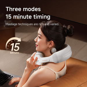 Masajeador de cuello y hombros multifuncional eléctrico montable de viaje inteligente portátil para fisioterapia Cervical - Product Image 4