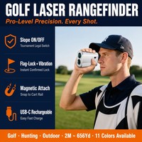 Télémètre laser de golf personnalisé avec logo client disponible, portée de 600 m, étanche IP54, fabricant