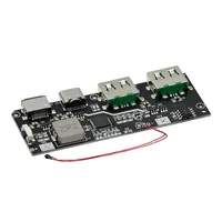 Módulo de Carga para Banco de Energía Móvil USB Dual LED QC4.0 QC3.0 5V 4.5A 22.5W Micro/Tipo-C 18650 con Protección de Temperatura/Circuito