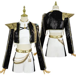 Costume de cosplay K-POP pour femmes, équipe chasseuse de démons, Rumi Zoi Mila, costume de scène de chasseuse de sorcières d'anime - Product Image 3