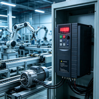 Variateur de fréquence vectoriel OULU Automation 22KW 380V triphasé pour équipement d'automatisation industrielle