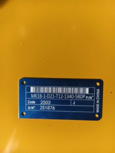 มอเตอร์ไฮดรอลิกแบบลูกสูบเรเดียล รุ่น MK12 MK04 MK18 MK23 MK35 ซีรีส์ MK18-1-D21-T12-1340-58DP - Product Image 2