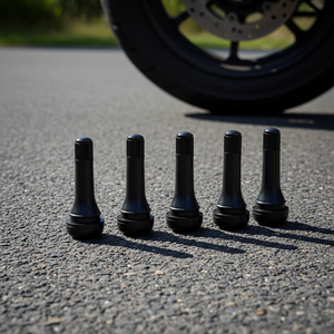 Valve de pneu de voiture en laiton TR-413 de qualité supérieure avec tige en caoutchouc EPDM, outil manuel de réparation automobile - Product Image 1