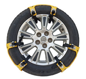 Chaînes de <span class=keywords><strong>pneus</strong></span> en TPU universelles portables d'urgence antidérapantes en plastique pour la conduite hivernale sur les routes enneigées, glaceuses et boueuses - Product Image 5