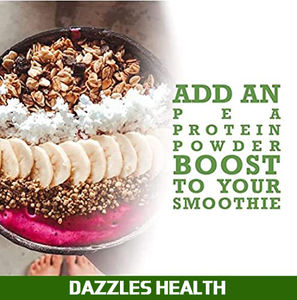 ירוק אפונה ללא בטעם חלבון אבקת חלבון ירוק לא gmo טבעוני למבוגרים בשקיות - Product Image 3